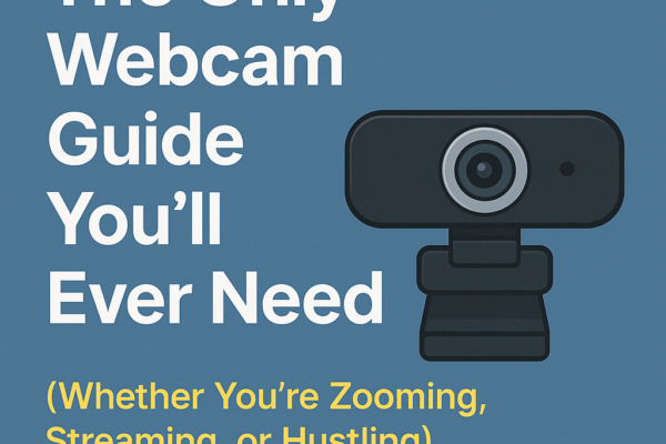 The Only Webcam Guide You’ll Ever Need (Whether You’re Zooming, Streaming, or Hustling) webcam